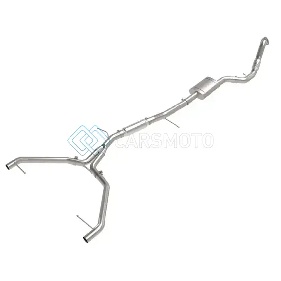 AFE 49-36446 20-21 AUDI A4 L4-2.0L (T) MACH FORCE-XP 3IN TO 2-1/2IN STAINLESS STEEL CAT-BACK EXHAUST SYSTEM