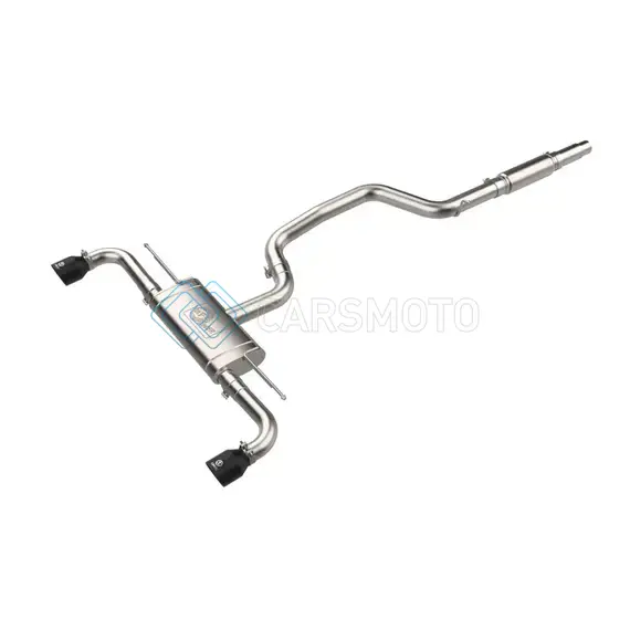 AFE 49-36454-B 22-24 VOLKSWAGEN GTI MACH FORCE-XP 3 TO 2-1/2 IN STAINLESS STEEL CAT-BACK EXHAUST W/BLACK TIP