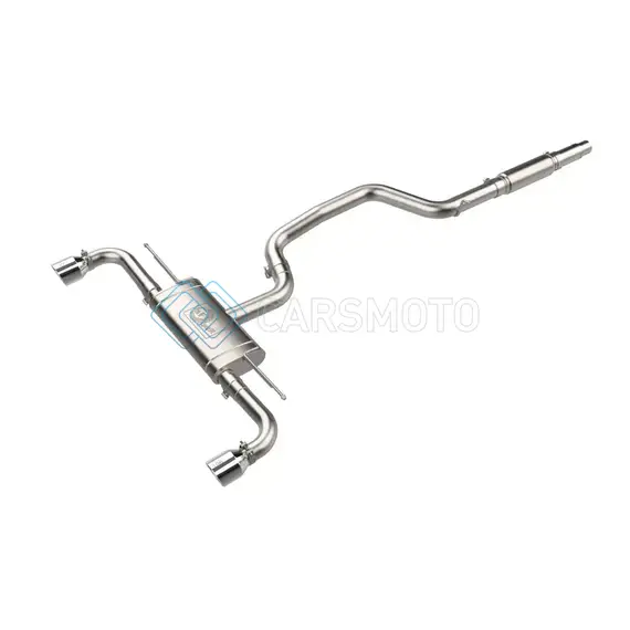 AFE 49-36454-P 22-24 VOLKSWAGEN GTI MACH FORCE-XP 3 TO 2-1/2 IN STAINLESS STEEL CAT-BACK EXHAUST W/POLISHED TIP