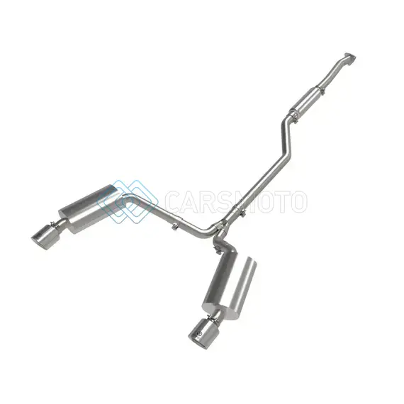 AFE 49-36629-P 09-14 ACURA TSX L4 2.4L TAKEDA 2-1/2IN TO 2-1/4IN 304 SS CAT-BACK EXHAUST SYSTEM W/POLISHED TIPS