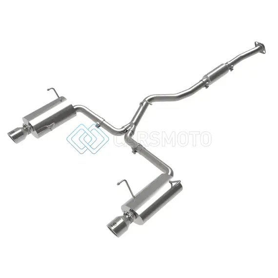 AFE 49-36804-P SUBARU FORESTER XT 14-18 H4-2.5L TAKEDA 2-1/2IN TO 2-1/4IN 304 SS CAT-BACK- POLISHED TIP