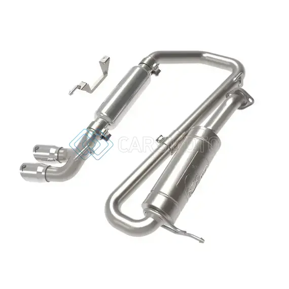 AFE 49-37020-P 18-21 SUZUKI JIMNY TAKEDA 2-1/4IN. 304 SS CAT-BACK EXHAUST W/ POLISHED TIP