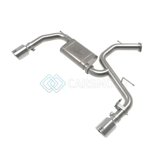 AFE 49-37027-P TAKEDA 22-23 HYUNDAI ELANTRA N L4-2.0L (T) 3IN 304 SS AXLE-BACK EXHAUST W/ POLISHED TIPS