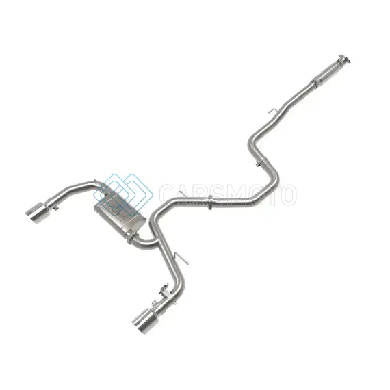 AFE 49-37028-P TAKEDA 22-23 HYUNDAI ELANTRA N L4-2.0L (T) 3IN 304 SS CAT-BACK EXHAUST W/ POLISHED TIPS