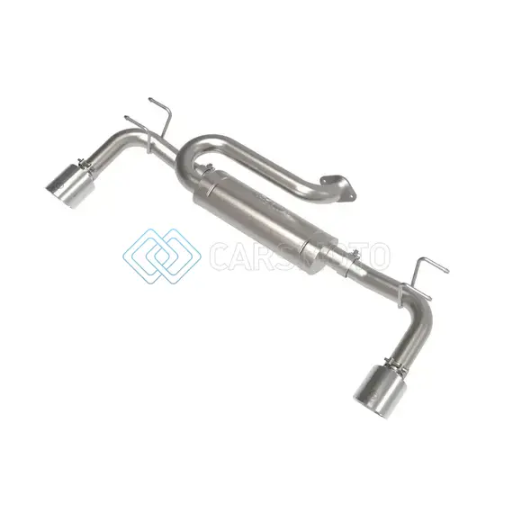 AFE 49-37036-P 2023+ MAZDA CX-50 TAKEDA 2.5IN 304 SS AXLE-BACK EXHAUST SYSTEM W/ POLISHED TIPS
