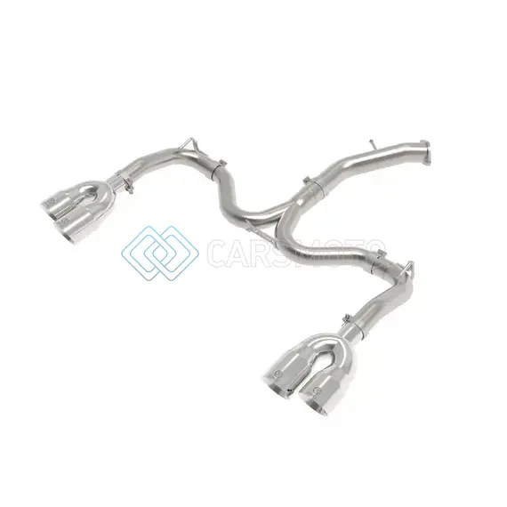AFE 49-37039-P 22-24 KIA FORTE GT 1.6L 3IN-2.5IN 304 STAINLESS STEEL AXLE-BACK EXHAUST W/ POLISHED TIPS