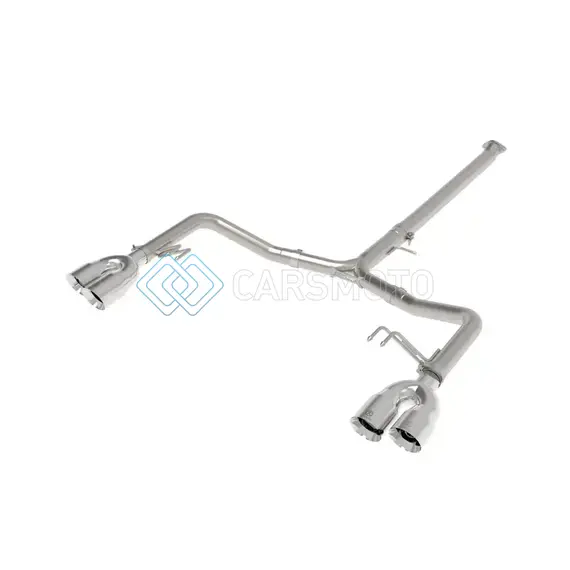 AFE 49-37043-P TAKEDA 21-24 KIA K5 GT L4-2.5L (T) SS AXLE-BACK EXHAUST SYSTEM W/ POLISHED TIPS