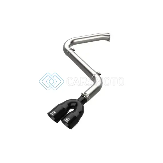 AFE 49-37045-B TAKEDA AXLE-BACK EXHAUST SYSTEM HYUNDAI ELANTRA N LINE 21-25 L4-1.6L- BLACK TIP