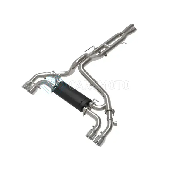 AFE 49-38098-P VULCAN SERIES 2.5IN 304SS CAT-BACK EXHAUST 2021+ JEEP WRANGLER 392 6.4L W/ POLISHED TIPS