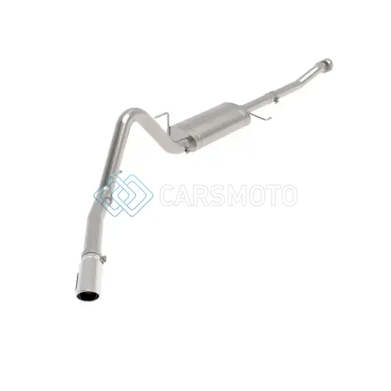 AFE 49-43125-P APOLLO GT 3IN 409 SS CAT-BACK EXHAUST 2021 FORD F-150 V6 2.7L/3.5L (TT)/V8 5.0L W/ POLISHED TIPS
