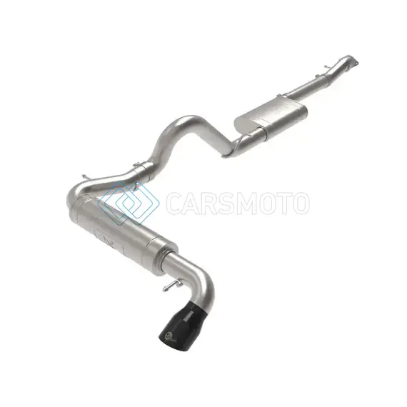 AFE 49-43136-B APOLLO GT 3IN 409 SS CAT-BACK EXHAUST 2021 FORD BRONCO L4-2.3L (T)/V6-2.7L (TT) W/ BLACK TIP