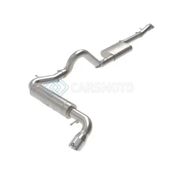 AFE 49-43136-P APOLLO GT 3IN 409 SS CAT-BACK EXHAUST 2021 FORD BRONCO L4-2.3L (T)/V6-2.7L (TT) W/ POLISHED TIPS
