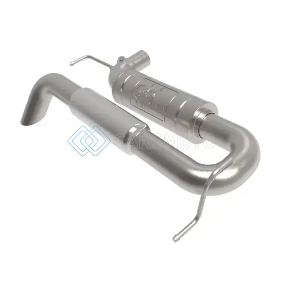 AFE 49-43147 21-24 FORD BRONCO APOLLO GT SERIES 3 IN 409 STAINLESS STEEL HI-TUCK AXLE-BACK EXHAUST