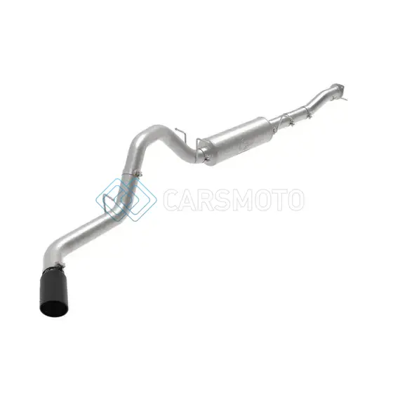 AFE 49-44122-B APOLLO GT SERIES 3IN 409SS CAT-BACK EXHAUST W/ BLACK TIP 2020 GM 2500/3500HD V8 6.6L L8T