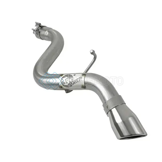 AFE 49-48070-1P MACH FORCE-XP AXLE-BACK EXHAUST SYSTEM W/POLISHED TIP 18-20 JEEP WRANGLER L4-2.0T / V6-3.6L
