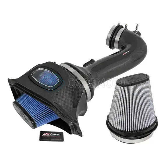 AFE 52-74202-C MOMENTUM CARBON FIBER COLD AIR INTAKE SYSTEM PDS/P5R 15-16 CHEVROLET CORVETTE Z06 V8-6.2L