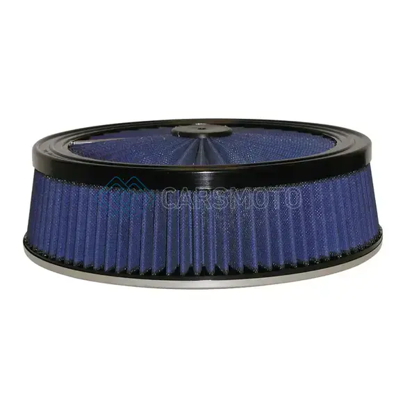 AFE 18-31404 MAGNUMFLOW AIR FILTERS ROUND RACING P5R A/F TOP RACER 14D X 4H (BLK/BLUE)