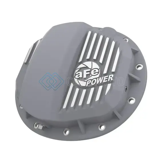 AFE 46-71140A PRO SERIES GMCH 9.5 REAR DIFF COVER RAW W/ MACHINED FINS 19-20 GM SILVERADO/SIERRA 1500