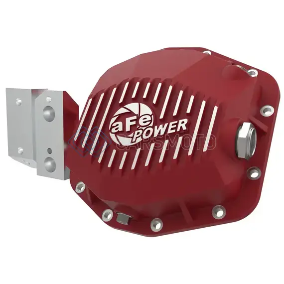 AFE 46-71190R 20-23 JEEP GLADIATOR JT (DANA M220) PRO SERIES REAR DIFFERENTIAL COVER RED W/ MACHINED FINS