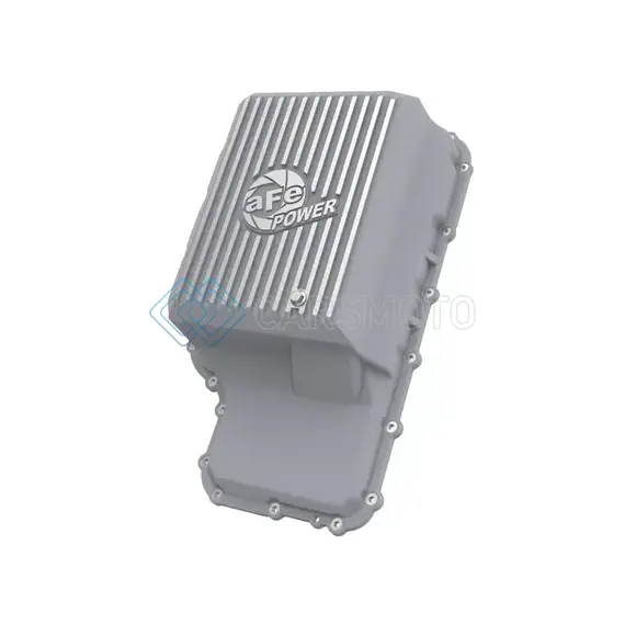 AFE 46-71220A 20-21 FORD TRUCK W/ 10R140 TRANSMISSION PAN RAW POWER STREET SERIES W/ MACHINED FINS