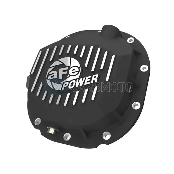 AFE 46-71410B 90-14 FORD F-150 REAR DIFFERENTIAL COVER - BLACK W/ MACHINED FINS