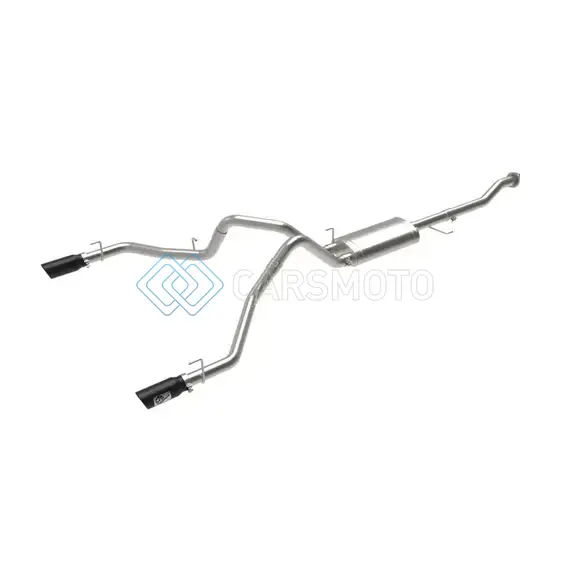 AFE 49-33130-B VULCAN SERIES 3IN 304SS CAT-BACK W/ BLACK TIPS 15-20 FORD F-150 V6 2.7L/35L(TT) / V8 5.0L