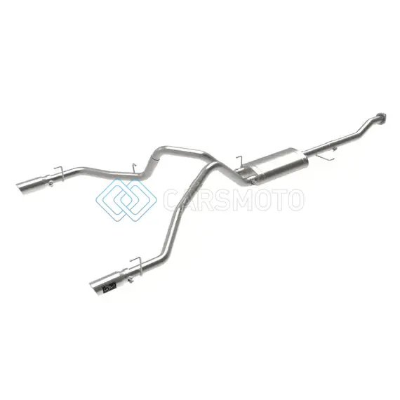 AFE 49-33130-P VULCAN SERIES 3IN 304SS CAT-BACK W/ POLISHED TIPS 15-20 FORD F-150 V6 2.7L/35L(TT) / V8 5.0L