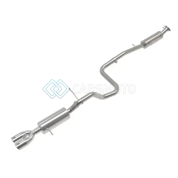 AFE 49-33140-P TAKEDA SERIES 2 1/2IN 304 SS CAT-BACK 14-19 FORD FIESTA L4-1.6L (T) W/POLISHED TIP