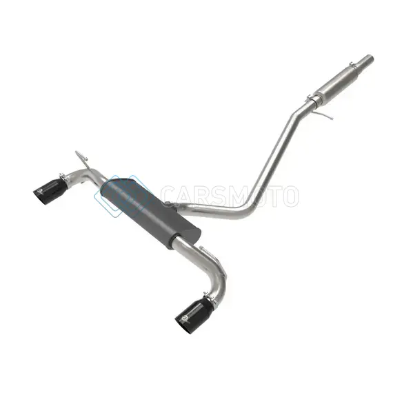 AFE 49-33142-B FORD BRONCO SPORT 21-22 L3-1.5L (T)/L4-2.0L (T) VULCAN CAT-BACK EXHAUST SYSTEM- BLACK TIPS