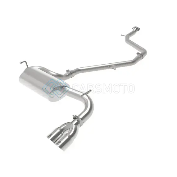 AFE 49-36044-P TAKEDA 18-21 TOYOTA C-HR 2.0L 2.5IN 304 STAINLESS STEEL CAT-BACK EXHAUST W/ POLISHED TIP