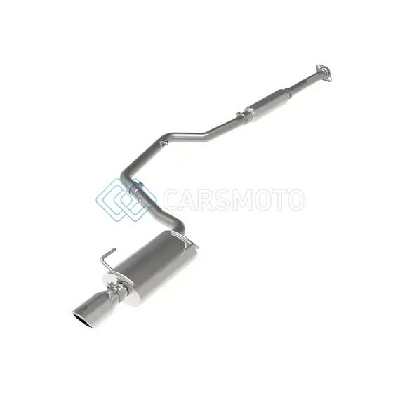 AFE 49-36052-P POWER TAKEDA 12-16 SUBARU IMPREZA 2.0L 2.5IN 304SS CB EXHAUST W/ POLISHED TIPS