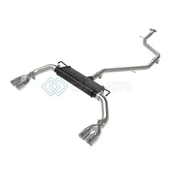 AFE 49-36054-P 19-21 LEXUS UX200 TAKEDA 2IN - 2.5IN. 304 SS CAT-BACK EXHAUST SYSTEM W/ POLISHED TIP