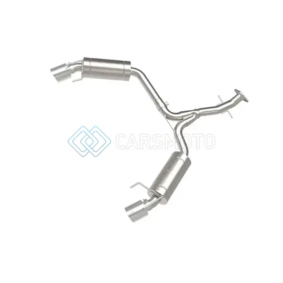 AFE 49-36055-P POWER TAKEDA 06-13 LEXUS IS250/IS350 SS AXLE-BACK EXHAUST W/ POLISHED TIPS