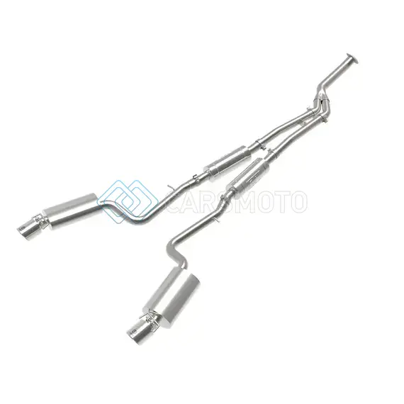 AFE 49-36059-P POWER TAKEDA 16-17 LEXUS IS200T L4-2.0L (T) 2.5IN-3IN 304 SS CB EXHAUST W/POLISH TIP