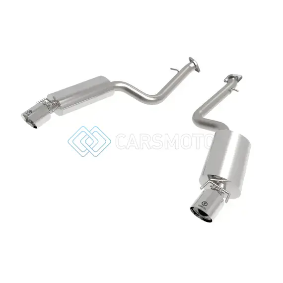 AFE 49-36060-P LEXUS IS350 14-22 V6-3.5L TAKEDA AXLE-BACK EXHAUST SYSTEM- POLISHED TIP
