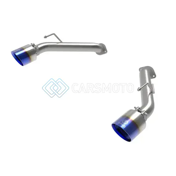 AFE 49-36137-L 2023 NISSAN Z V6-3.0L (TT) TAKEDA STAINLESS STEEL AXLE-BACK EXHAUST SYSTEM W/ BLUE FLAME TIP