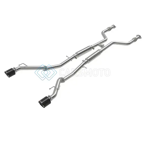 AFE 49-36138-C POWER TAKEDA 2023 NISSAN Z 2 1/2IN 304 SS CAT-BACK EXHAUST SYSTEM W/ CARBON FIBER TIPS