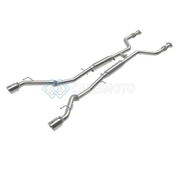 AFE 49-36138-P POWER TAKEDA 2023 NISSAN Z 2 1/2IN 304 SS CAT-BACK EXHAUST SYSTEM W/ POLISHED TIPS