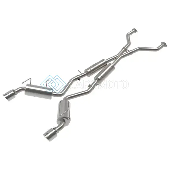 AFE 49-36139-P TAKEDA CAT-BACK EXHAUST SYSTEM NISSAN 370Z 09-20 V6-3.7L- POLISHED TIP