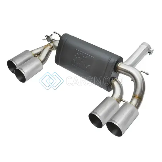 AFE 49-36333-P MACHFORCE XP 3IN - 2 1/2IN AXLE BACK 304SS EXHAUST W/ POLISHED TIPS 16-17 BMW M2 (F87)