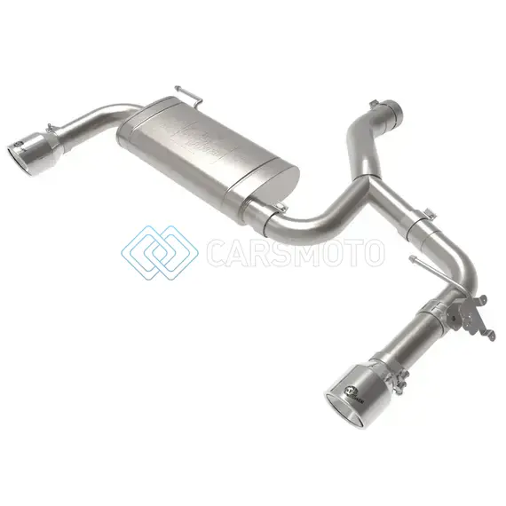 AFE 49-36349-P 15-21 BMW X1 F48 L4 2.0L (T) MACH FORCE-XP 3 TO 2-1/2 IN SS AXLE-BACK EXHAUST W/POLISHED TIP