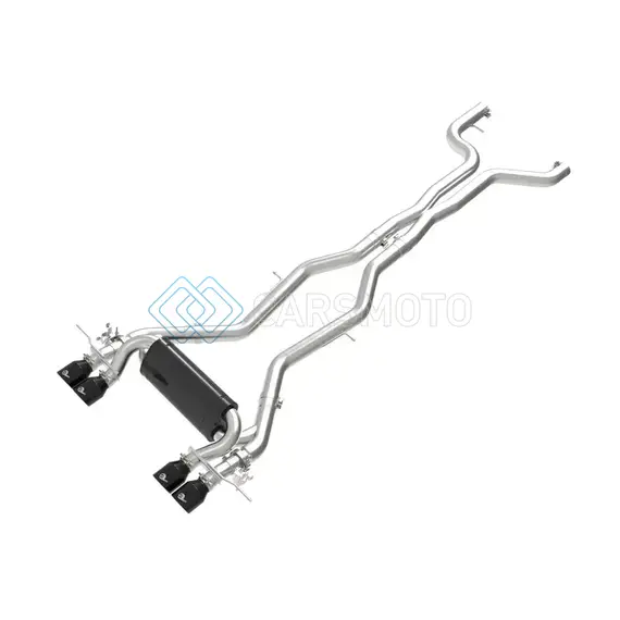 AFE 49-36353-B 23-25 BMW M2 L6-3.0L (G87) MACH FORCE-XP CAT-BACK EXHAUST W/ BLACK TIP