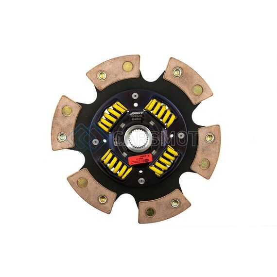 ACT 6240533 08-13 BMW 128I (E82/E88) L6-3.0L (N51/N52) 6 PAD SPRUNG RACE DISC