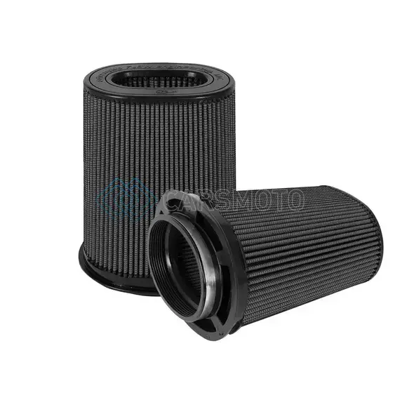 AFE 24-91136K-MA MAGNUM FLOW BLACK PRO 5R AIR FILTER (PAIR) (6X4)IN F X (8-1/4X6-1/4IN) B X (7-1/4X5IN) TX10IN H