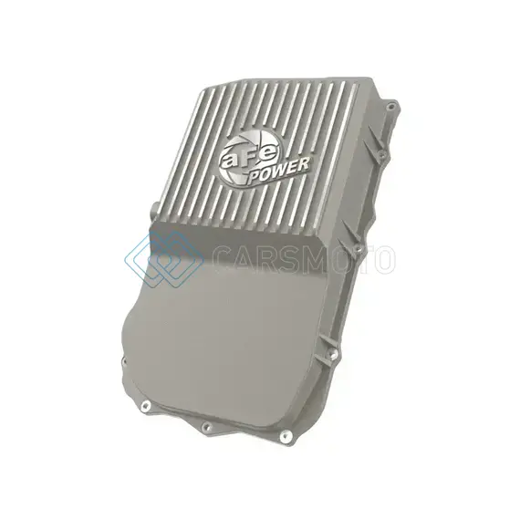 AFE 46-71300A POWER 18-25 JEEP WRANGLER (JL) 850RE/8HP70/8HP75 TRANSMISSION PAN - RAW W/ MACHINED FINS