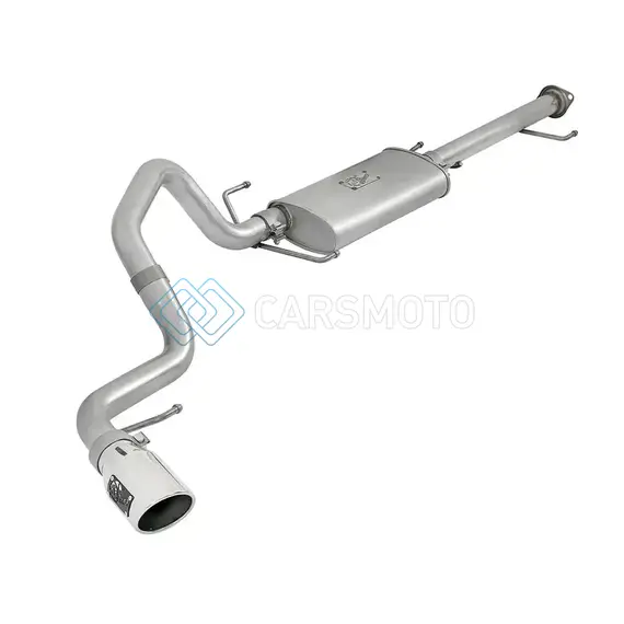 AFE 49-06039-P SCORPION 2-1/2IN ALUM STEEL CAT-BACK EXHAUST W/ POLISHED TIPS 07-17 TOYOTA FJ CRUISER V6 4.0L