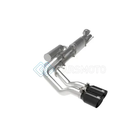 AFE 49-43117-B REBEL SERIES 3IN 409 SS CAT-BACK EXHAUST W/ BLACK TIPS 17-20 FORD F-250/F350 V8 6.2L/7.3L