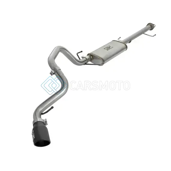 AFE 49-46027-B MACH FORCE XP 2.5IN SS CAT-BACK SINGLE SIDE EXIT EXHAUST W/BLACK TIPS 07-14 TOYOTA FJ CRUISER
