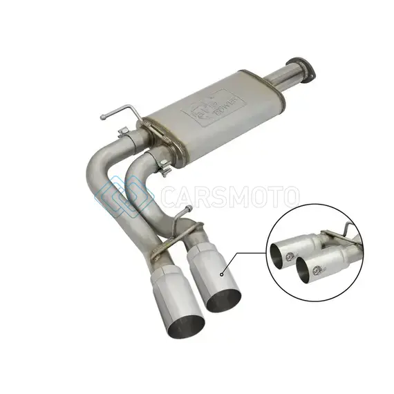 AFE 49-46032-P REBEL EXHAUSTS CAT-BACK SS W/POLISHED TIP 16 TOYOTA TACOMA V6-3.5L