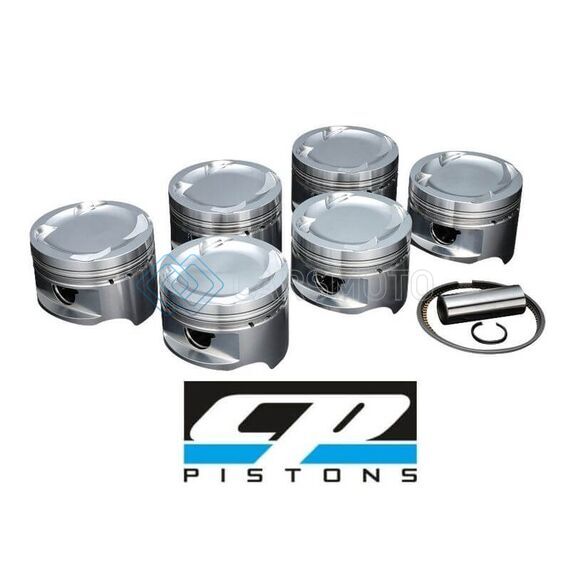 CP-CARRILLO SC7470-1 PISTON & RINGS TOYOTA 7MGTE  - BORE (84.0MM) - SIZE (+1.0MM) - CR (8.4) -ONE PISTON/SET OF RINGS